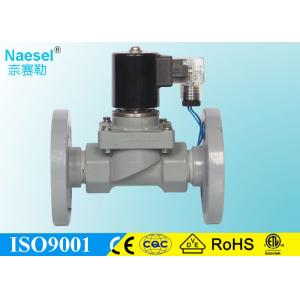 Anti Corrosive Low Pressure Solenoid Valve , PTFE Seal Solenoid Air Control Valve