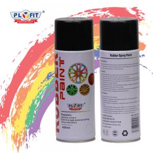 China Acrylic Material Rubber Coat Spray Paint Synthetic Liquid Low Chemical Odor supplier