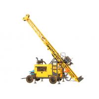 China Trailer Mounted Portable Diamond Core Drill Rig With BQ 1500m Drilling Capacity on sale