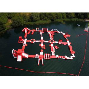 China Creative Aquatic Sports Inflatable Floating Water Park Reliable Long Life Span supplier