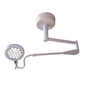 China Alluminum Alloy Examination Ceiling Mounted Surgical Lights 280C Cold Light Operating Lamp supplier
