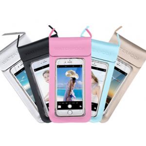 0.3mm Environmental PU + TPU Waterproof Cell Phone Pouch For Promotional Gifts