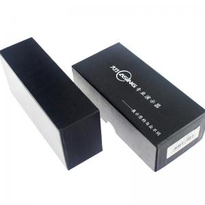 China Laser Pointer Presenter Glossy Black Gift Boxes Custom Product Boxes supplier