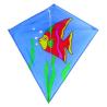 China Beginner Playing Use Diamond Stunt Kite Fish Pattern OEM ODM Available wholesale