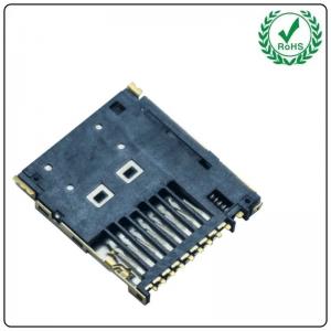 0.5mA TF Micro SD Card Socket 9Pin 1.68H Micro PCB Push Push Type