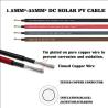 China Roll Packaging Solar Direct Current Cable With Copper Conductor wholesale