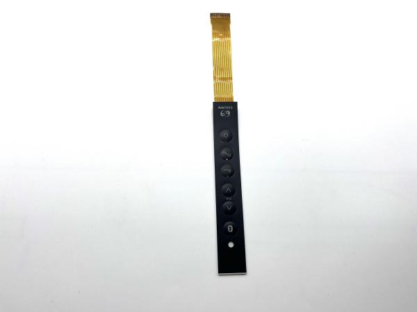 Electronics FPC Membrane Switch Long Lifespan With One Push Button