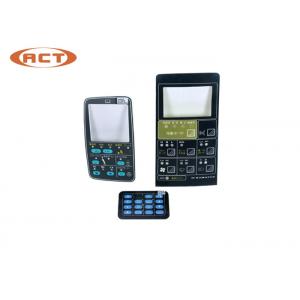 China TS16949 Excavator Monitor Surface 6D95/6D102 PC200-7 Excavator Monitor Keypad Parts supplier