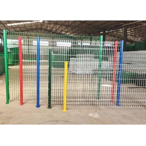 1.0mm-3.2mm Welded Wire Fence , SGS Garden Pvc Coated Wire Mesh