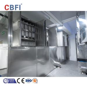 China 10 Ton Cube Ice Maker Machine Edible For Drinks And Beverages supplier