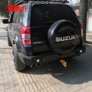 Black Steel 2000-2002 Suzuki Vitara Rear Bumper Bull Bar