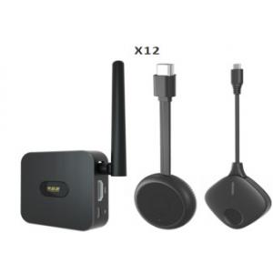 Black X12Q Intelligent Wireless Projector Screen Box For TV Computer Projector Ipad