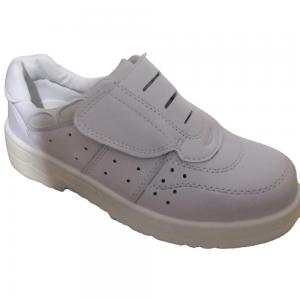 China PVC ESD Safe Shoes Cleanroom Anti Smash ESD Leather Shoes ESD Safety Shoes supplier