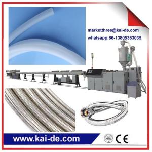 China PEX flexível trançou sondar a mangueira que faz a máquina/mangueira de chuveiro flexível que faz a máquina supplier