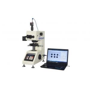 China Micro Vickers Hardness Tester Manual with Vickers Knoop Measuring Software supplier