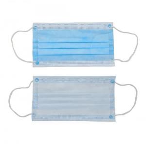 Disposable Earloop Anti Dust Mouth Mask , Sanitary Disposable Safety Mask