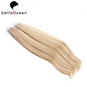 Brazilian Skin Weft Hair Extension Without Chemical , 613 Straight Hair Extension