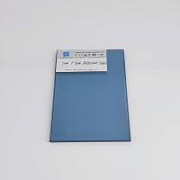 China Ford Blue Reflective Glass 5mm 6mm Light Blue Heat Reflective Float Glass on sale