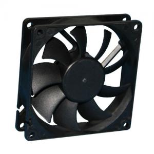 China Portable Computer Case Cooling Fans 24V / 48V With Ball Bearing and Plastic Impeller wholesale