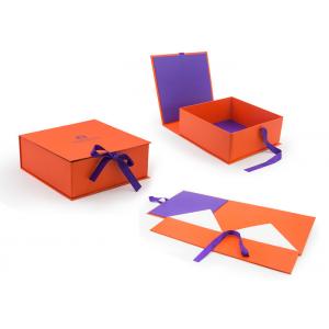 Offset Printing Collapsible Magnetic Box Packaging saving shipping cost and space