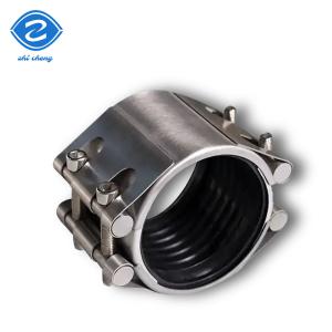 China Up To 250°F Temperature Rating Pipe Repair Clamps With Easy Installation And NR Seal Ring Material wholesale