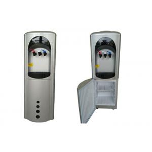 Free Standing 3 Tap Drinking Water Dispenser With Fridge Environmental Friendly, Water Dispenser for home