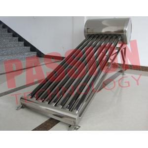 China Eco Friendly Rooftop Solar Water Heater With Electric Backup Easy Maintenance wholesale