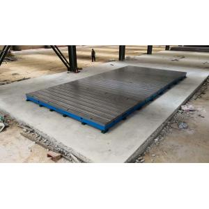 Hollow Surface 2 Grade Cast Iron T Slot Table Machine Test Plate