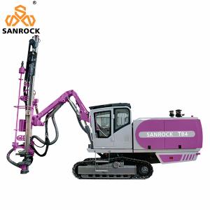 Top Hammer Drill Rig hydraulic rotary 168KW diesel mining borehole drilling equipment