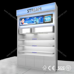 sell cosmetic display Case,Customized design cosmetic display showcase