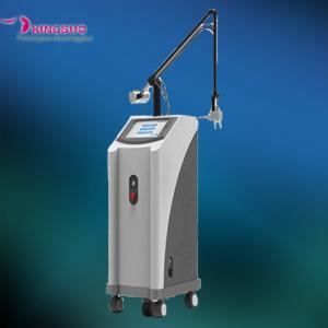 10600nm RF metal tube fractional co2 laser for acne scars removal,fine wrinkle removal, vaginal tightening