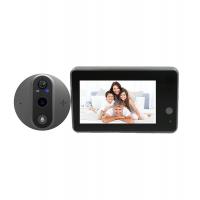 China Wifi Peephole Video Doorbell Low Power With 4.3 Inch High Definition LCD on sale