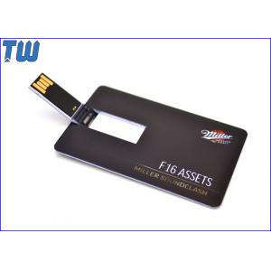 China Plastic Credit Card 64GB Usb Flash Disk with Free Company Design Printing supplier