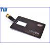 China Classic Credit Card USB 4GB Thumb Drive Disk Any Logo Printing wholesale