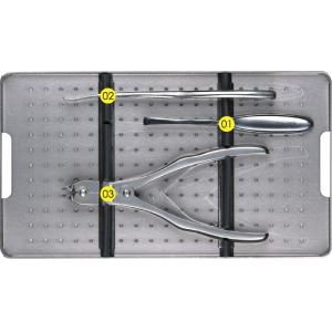 Acute Trauma Ribs Plates Orthopedic Surgical Instruments For Sternum Rib Fractures