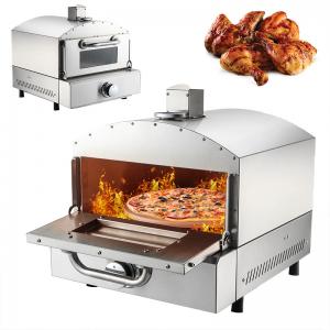 China Gas Fired Double Burner Pizza Oven For Commercial With Online Support After Service supplier