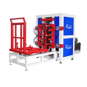 IBC Cage Frame Automatic Production Line  IBC Cage Frame Automatic Hole Making Machine