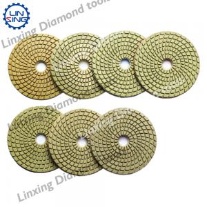 China Flexible Diamond Polishing Pads for Marble Pad Type Buffing Pads Customization Obm supplier