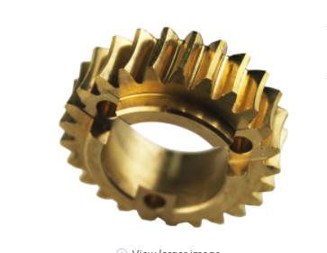 0.05mm OEM Precision Mould Parts Brass Double Spur Gear