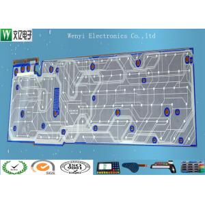 China Single Layer PET Flex Circuit Board Carbon Paste For Toy Game Player Membrane Switch supplier