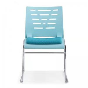 China Metal Type Other Ergonomic PP Plastic Conference Chair with Comfortable Curve Design supplier