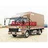 Closed Box Cargo Transport Truck 8 - 10 Tonsloading Capacity 6 Wheels