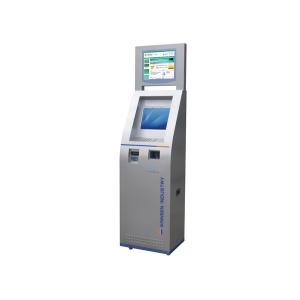 China Touch Screen Credit Card Payment Interactive Information Kiosk for Bank / Shopping Mall supplier