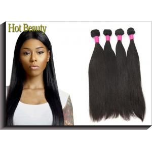China 8 - 30 Inch Non - Remy Virgin Human Hair Extensions Indian Straight supplier