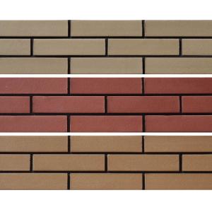 Customized Flat Split Face Brick Outside Wall Decoration Smooth Face Brick