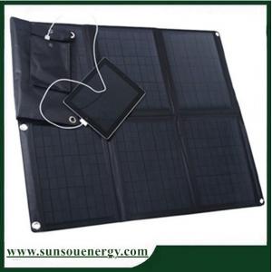 China 60w mono solar panel charger / 60w solar panel laptop charger / 60w portable solar panel charger kits price supplier