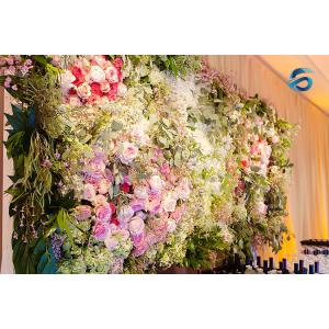 China Romantic Colorful Artificial Wall Flowers 40*60 Centimeter Long Lasting supplier