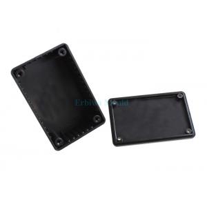 Precision Black Small Plastic Hammond Electronic Box Enclosure With CNC Milling For Injection Molding