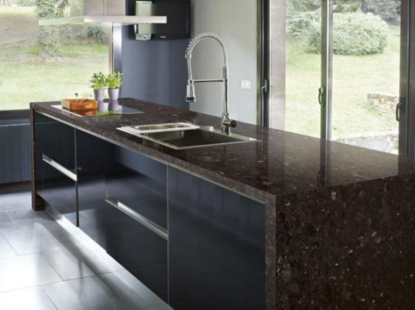 India Angola Brown Granite Slab Countertop kitchen Granite Tile Countertop Cost