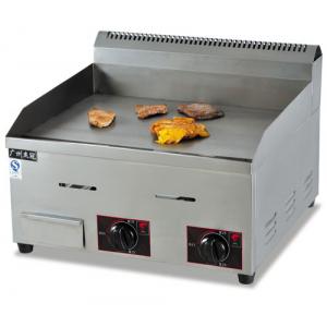 Commercial Electric Griddle / Countertop Gas Griddle 36.7KW , Stainless Steel